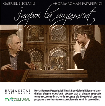 Inapoi la argument cu Gabriel Liiceanu
