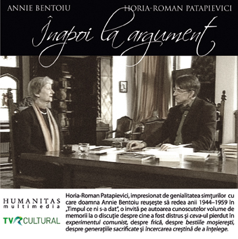 Inapoi la argument cu Annie Bentoiu