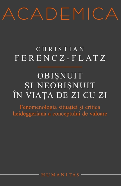 Obisnuit si neobisnuit in viata de zi cu zi. Fenomenologia situatiei si critica heideggeriana a conceptului de valoare