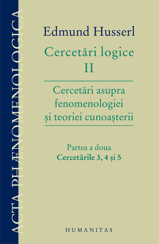 Cercetări logice II – partea a doua